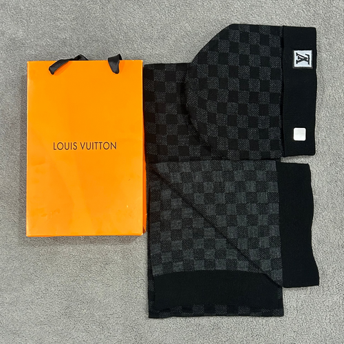 DARK LV SCARF SET