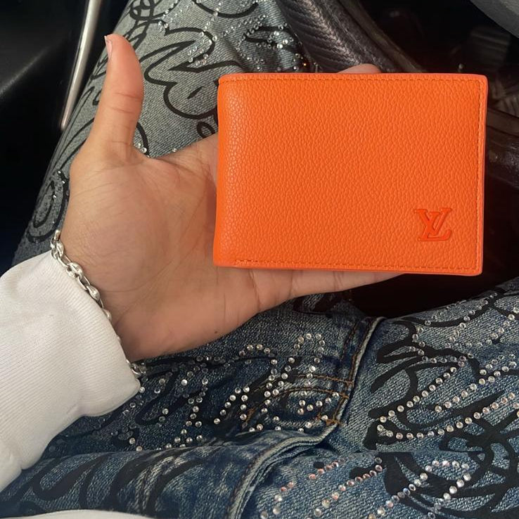ORANGE LV WALLET
