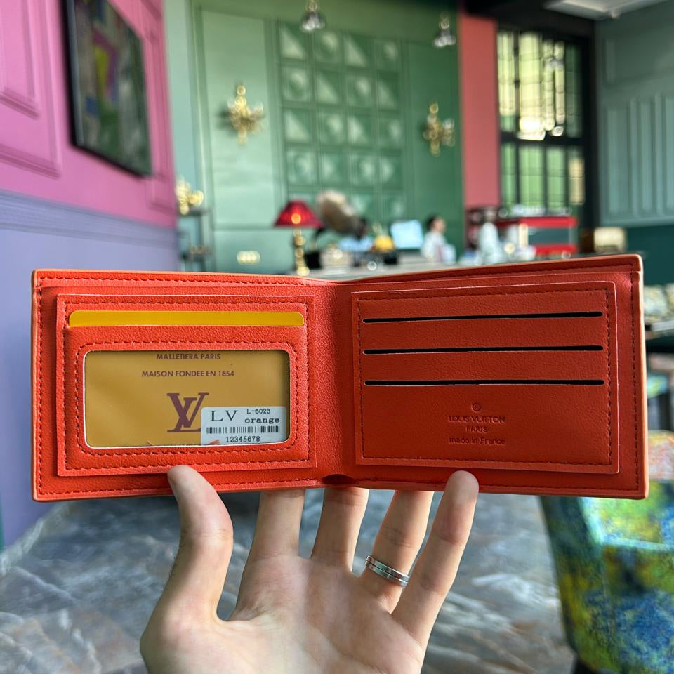 ORANGE LV WALLET