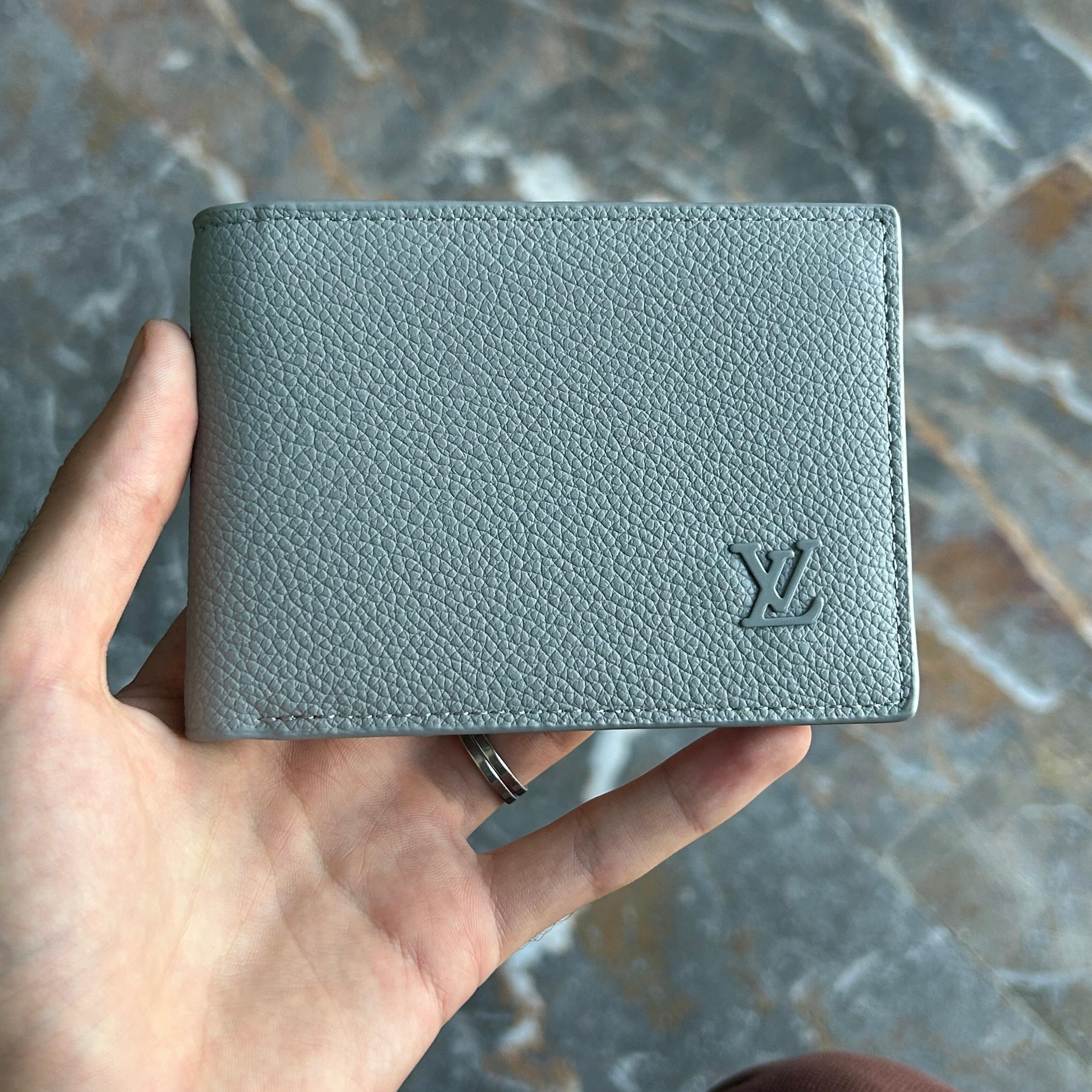 GREY LV WALLET