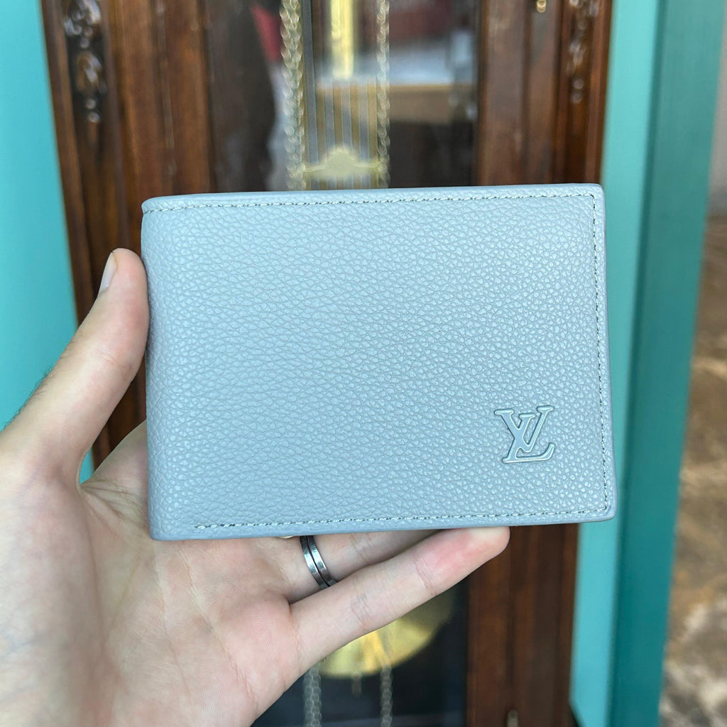GREY LV WALLET