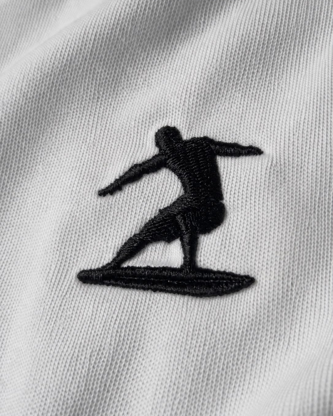 CROPPED POLO SHIRT - WHITE